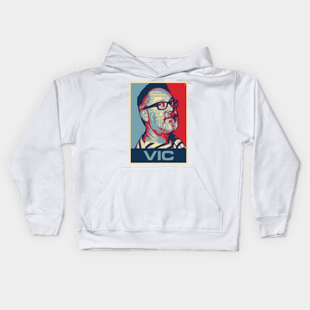 Vic Kids Hoodie by DAFTFISH